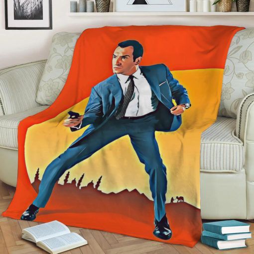 OSS 117 ART FLEECE BLANKET GIFT FOR FAN OSS 117 ART FLEECE BLANKET GIFT FOR FAN