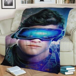 READY PLAYER ONE FLEECE BLANKET GIFT FOR FAN