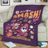 CAPTAIN SMASH ANIME JAPAN BEST SELLER FLEECE BLANKET GIFT FOR FAN