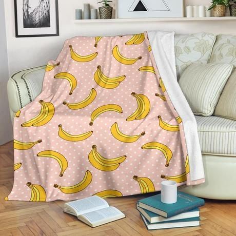 BANANA BEST SELLER FLEECE BLANKET GIFT FOR FAN BANANA BEST SELLER FLEECE BLANKET GIFT FOR FAN