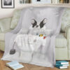 FRENCH BULLDOG IN TOILET ANIME JAPAN BEST SELLER FLEECE BLANKET GIFT FOR FAN