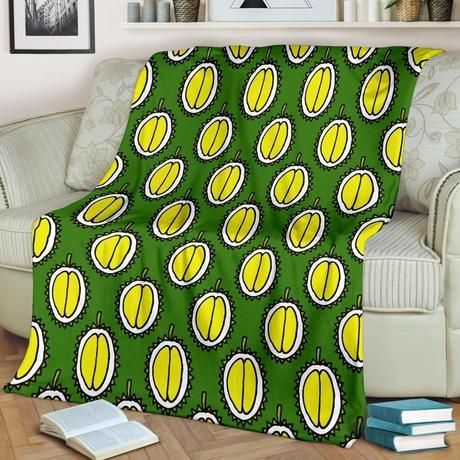 YUMMY DURIAN BEST SELLER FLEECE BLANKET GIFT FOR FAN YUMMY DURIAN BEST SELLER FLEECE BLANKET GIFT FOR FAN