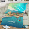 SAPIENZA FLEECE BLANKET GIFT FOR FAN