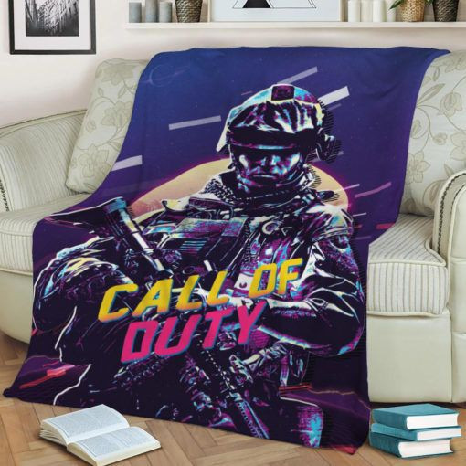 CALL OF DUTY FLEECE BLANKET GIFT FOR FAN CALL OF DUTY FLEECE BLANKET GIFT FOR FAN