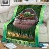 BABY YODA THE MANDALORIAN STAR WARS BEST SELLER FLEECE BLANKET GIFT FOR FAN