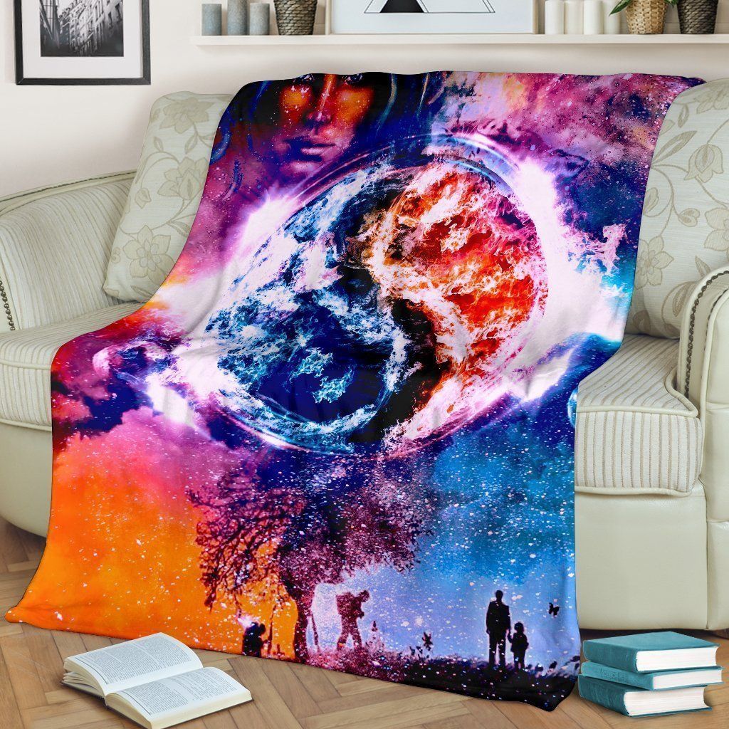 COLORFUL YIN YANG UNIVERSE BEST SELLER FLEECE BLANKET GIFT FOR FAN COLORFUL YIN YANG UNIVERSE BEST SELLER FLEECE BLANKET GIFT FOR FAN