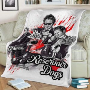 RESERVOIR DOGS FLEECE BLANKET GIFT FOR FAN