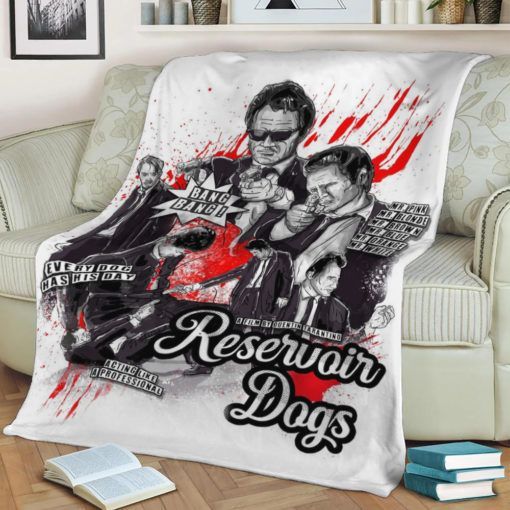 RESERVOIR DOGS FLEECE BLANKET GIFT FOR FAN RESERVOIR DOGS FLEECE BLANKET GIFT FOR FAN