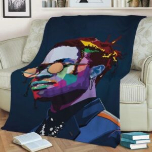 ASAP ROCKY WPAP POP ART BEST SELLER FLEECE BLANKET GIFT FOR FAN