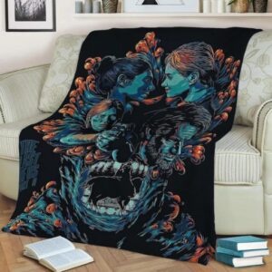 THE LAST OF US FLEECE BLANKET GIFT FOR FAN