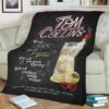 TOM COLLINS BEST SELLER FLEECE BLANKET GIFT FOR FAN