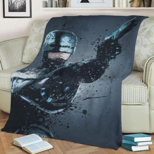 ROBOCOP STAR WARS FLEECE BLANKET GIFT FOR FAN ROBOCOP STAR WARS FLEECE BLANKET GIFT FOR FAN