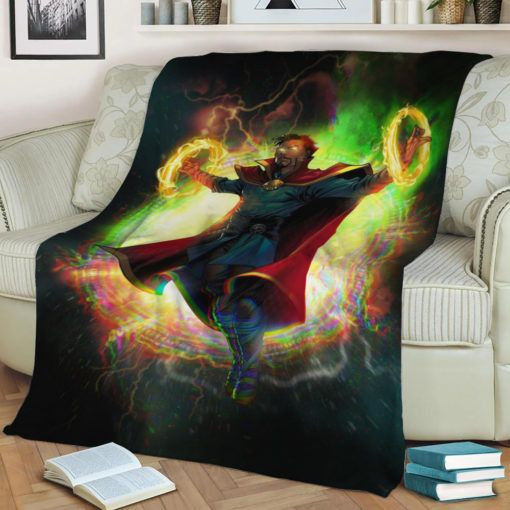 DOCTOR STRANGE MARVEL FLEECE BLANKET GIFT FOR FAN DOCTOR STRANGE MARVEL FLEECE BLANKET GIFT FOR FAN