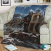MAHAKAMAN DEFENDER FLEECE BLANKET GIFT FOR FAN