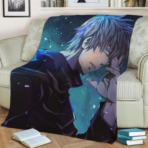 JUJUTSU KAISEN ANIME JAPAN BEST SELLER FLEECE BLANKET GIFT FOR FAN JUJUTSU KAISEN ANIME JAPAN BEST SELLER FLEECE BLANKET GIFT FOR FAN