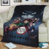 DEMON SLAYER FLEECE BLANKET GIFT FOR FAN