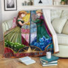ELSA ANNA PRINCESS FLEECE BLANKET GIFT FOR FAN