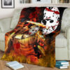 JASON VOORHEES BEST SELLER FLEECE BLANKET GIFT FOR FAN