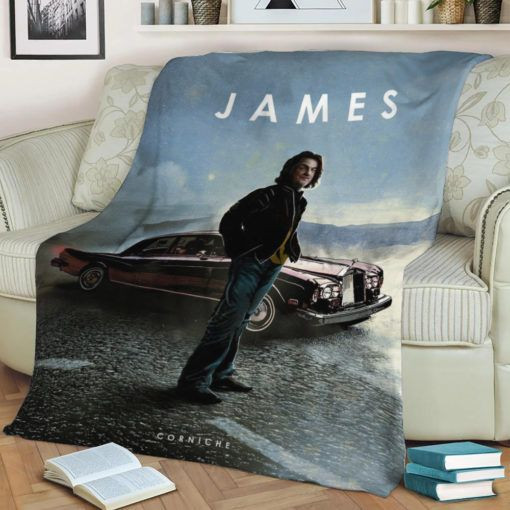 JAMES FLEECE BLANKET GIFT FOR FAN JAMES FLEECE BLANKET GIFT FOR FAN