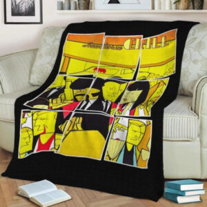 PULP FICTION JOHN TRAVOLTA FLEECE BLANKET GIFT FOR FAN