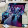 JAPAN STREET VAPORWAVE ANIME JAPAN BEST SELLER FLEECE BLANKET GIFT FOR FAN
