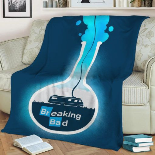 BREAKING BAD FLEECE BLANKET GIFT FOR FAN BREAKING BAD FLEECE BLANKET GIFT FOR FAN