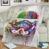 SPLASHED STAR WARS FLEECE BLANKET GIFT FOR FAN