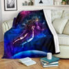 GALAXY FLEECE BLANKET GIFT FOR FAN