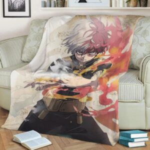 SHOTO TODOROKI ANIME JAPAN BEST SELLER FLEECE BLANKET GIFT FOR FAN