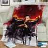 LUCIFER MORNINGSTAR FLEECE BLANKET GIFT FOR FAN
