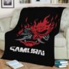 SAMURAI ANIME JAPAN BEST SELLER FLEECE BLANKET GIFT FOR FAN