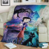 CORALINE ANIME JAPAN BEST SELLER FLEECE BLANKET GIFT FOR FAN