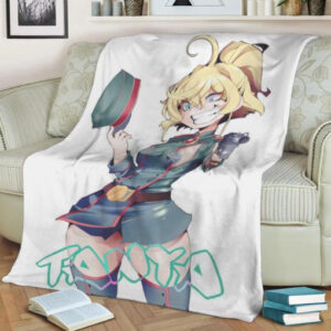 SAGA OF TANYA THE EVIL ANIME JAPAN BEST SELLER FLEECE BLANKET GIFT FOR FAN