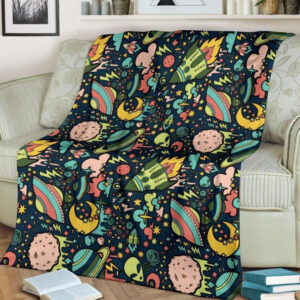 CUTE GALAXY PATTERNS BEST SELLER FLEECE BLANKET GIFT FOR FAN