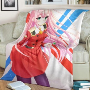 ZERO TWO DARLING IN THE FRANXX ANIME BEST SELLER FLEECE BLANKET GIFT FOR FAN