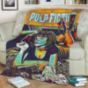 PULP FICTION COLOR 1 FLEECE BLANKET GIFT FOR FAN
