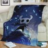 HOLLOW KNIGHT FLEECE BLANKET GIFT FOR FAN