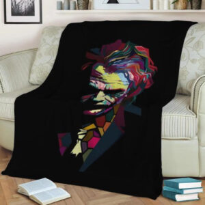 JOKER FLEECE BLANKET GIFT FOR FAN