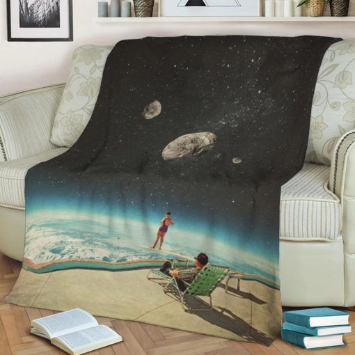 SUMMER OF ASTEROIDS BEST SELLER FLEECE BLANKET GIFT FOR FAN SUMMER OF ASTEROIDS BEST SELLER FLEECE BLANKET GIFT FOR FAN