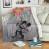 GRAPHIC MICKEY DISNEY FLEECE BLANKET GIFT FOR FAN