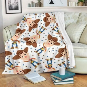 TOY STORY SHERIFF WOODY BESTSELLER FLEECE BLANKET GIFT FOR FAN