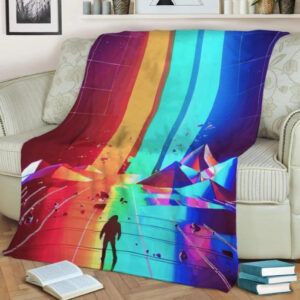 IMAGINE DRAGONS FLEECE BLANKET GIFT FOR FAN