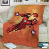 IRON MAN MARVEL FLEECE BLANKET GIFT FOR FAN