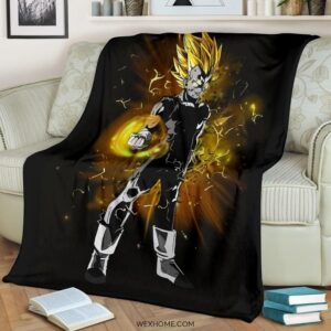 GOKU VEGETA SUPER SAIYAN ANIME BEST SELLER FLEECE BLANKET GIFT FOR FAN