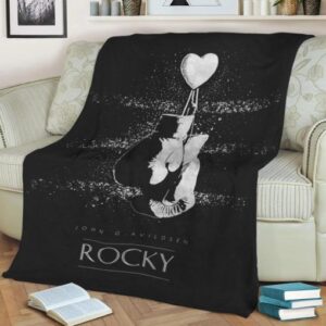 ROCKY FLEECE BLANKET GIFT FOR FAN