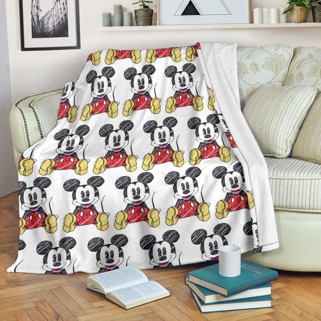 FUNNY MICKEY MOUSE DISNEY FLEECE BLANKET GIFT FOR FAN FUNNY MICKEY MOUSE DISNEY FLEECE BLANKET GIFT FOR FAN
