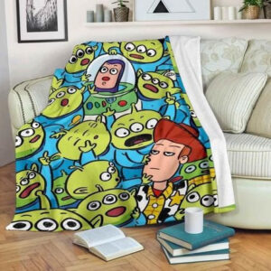 TOY STORY FLEECE BLANKET GIFT FOR FAN
