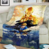 LEGEND OF ZELDA BREATH OF THE WILD BEST SELLER FLEECE BLANKET GIFT FOR FAN