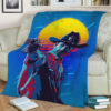RICK GRIMES FLEECE BLANKET GIFT FOR FAN