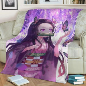 NEZUKO DEMON SLAYER ANIME JAPAN FLEECE BLANKET GIFT FOR FAN